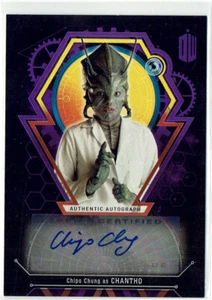 Doctor Who Extraterrestrial Encounters PURPLE Auto Chipo Chung as Chantho #03/10 - Picture 1 of 2