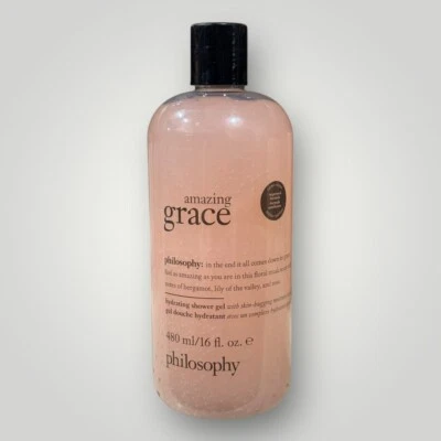 Philosophy Amazing Grace Shampoo, Bath & Shower Gel 16 oz NEW + SEALED - Image 1 of 2