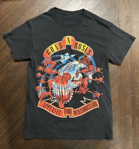 GUNS N' ROSES - Appetite for Destruction Avenger Banner T-shirt Size S - Picture 1 of 5
