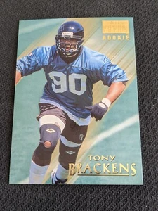 1996 Skybox Premium Football TONY BRACKENS #184 Rookie RC - Picture 1 of 1