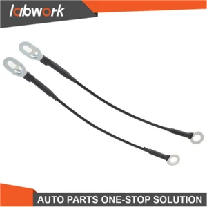 Labwork Rear Tailgate Cables Straps For Chevy GMC C/K 1500 2500 3500 1988-2002 - Picture 1 of 11