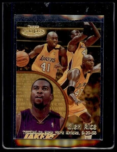2000-01 TOPPS GOLD LABEL PREMIUM GLEN RICE 443/1000 NEW YORK KNICKS #41 PARALLEL - Picture 1 of 2