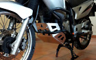 Honda Transalp 650 Alu Alluminio Motore Bash Protezione Beige Skid Piastra