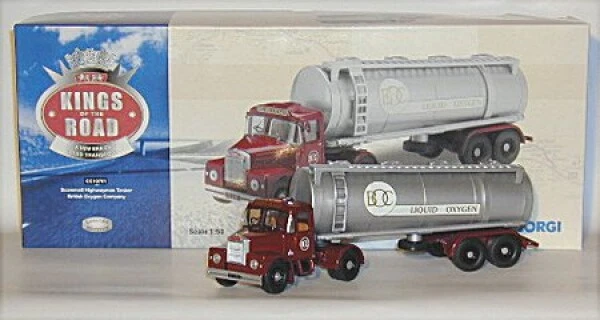 Scammell Highway Tanker - British Oxygen Company - King of the Road CORGI (1:50) - Bild 1 von 1