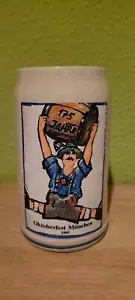 Alter Original Oktoberfestkrug 1985 Rarität Jahrgangskrug Maßkrug 1 L Wiesnkrug - Bild 1 von 6