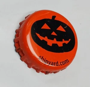 Tapa de botella para elaboración de cerveza de astillero Jack O linterna calabaza sin abolladuras artesanía Portland Maine - Imagen 1 de 5