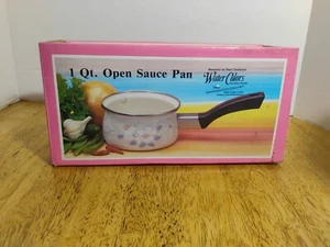 Vintage Water Colors Hearthside 1 Quart offener Soßenpfanne - Bild 1 von 8