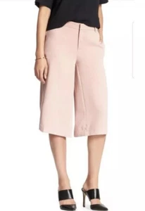 NWT Banana Republic Women Size 12 Wide Leg Gaucho Culotte Pant Blushing Pink - Picture 1 of 6