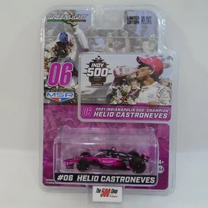 2021 Indy 500 Champion Helio Castroneves #06 AutoNation Sirius XM 1:64 DieCast - Picture 1 of 12