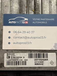 SID307 ECU CALCULATEUR DE MOTEUR A DECODER RENAULT MEGANE S180153104A 237102426R - Foto 1 di 8
