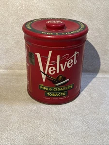 Vintage Velvet Pipe and Cigarette Tobacco Tin - Liggett & Myers Co. - VGUC - Picture 1 of 6
