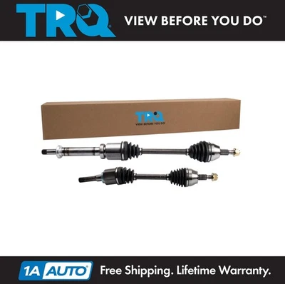 TRQ Front CV Axle Shaft Set For 2014-2016 Ford Transit Connect - Image 1 of 4