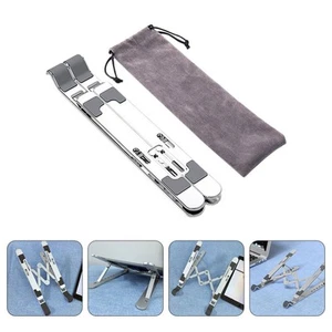 1pc einstellbarer Laptophalter Aluminiumlegierung Falten -Computer -Rack () - Afbeelding 1 van 12