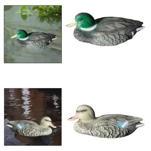 Float Duck Decoy Fake Fine Workmanship Duck Statue for Outdoor Yard Lake - Picture 1 of 15