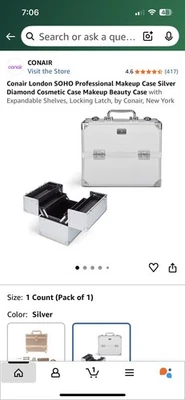 二手化妆火车盒伦敦 Soho 纽约 — 第 1/4 张图片