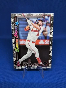 2025 Topps Serie 1 - Future Stars Nolan Schanuel #210 Entrenamiento de Primavera - Imagen 1 de 6