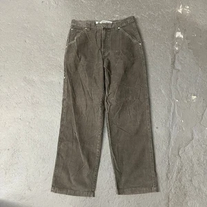 Pantalones de carpintero de pana verde oscuro vintage Y2K Arizona Jeans Company 33x30 - Imagen 1 de 6