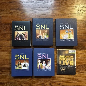 Saturday Night Live SNL Complete Boxed Seasons 1-5 1975-1980 37 DVDs 1 2 3 4 5 + - Bild 1 von 15