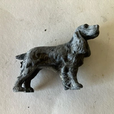 Vintage Austria Cocker Spaniel Dog Cast Metal Animal Figurine - Image 1 of 4