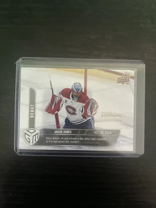 UD Game Dated Moments 2024-25 Jakob Dobes #36 Rookie Card /1199 - Bild 1 von 2