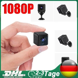 Mini WLAN Kamera Wireless IP Wifi Camera 1080P HD Überwachungkamera Live Cam Neu - Bild 1 von 12