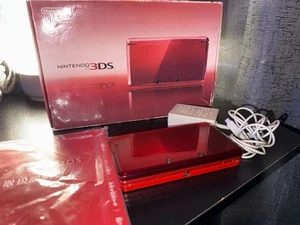 Nintendo 3DS Flare Red CIB - Picture 1 of 12