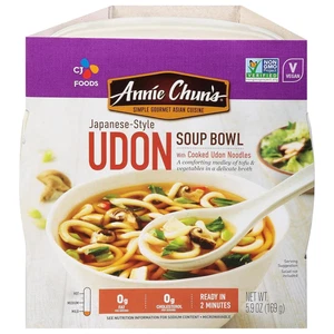 Tazón de sopa, estilo japonés Udon, sin OGM, vegano, 5,9 OZ (paquete de 6) - Imagen 1 de 12