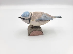 Marjolein Bastin Blue Bird Figurine Bird at My Window Natures Sketchbook Signed - Picture 1 of 11