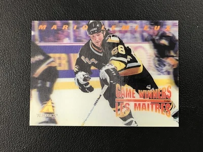 1995-96 Pinnacle McDonald's #McD-15 Mario Lemieux Pittsburgh Penguins - Image 1 of 2