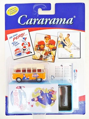 HONGWELL CARARAMA  'VW T1 SAMBA BUS, PEPSI COLA 2005' 1:72. MIB/BOXED - Image 1 of 4
