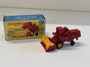 Vintage Lesney Matchbox #65 Claas Combine Harvester NIB - Picture 1 of 8