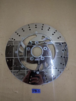 Pro One 11.5" Harley-Davidson Polished Brake Rotor - Image 1 of 4