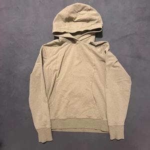 Lululemon Scuba Womens Size 8 Tan Beige Hooded Pullover Hoodie Top - Picture 1 of 7