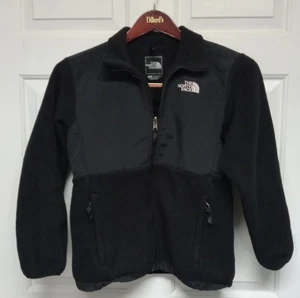 The North Face Daunen Fleece Jacke Mädchen Jugend Größe L Polartec schwarz  - Bild 1 von 5