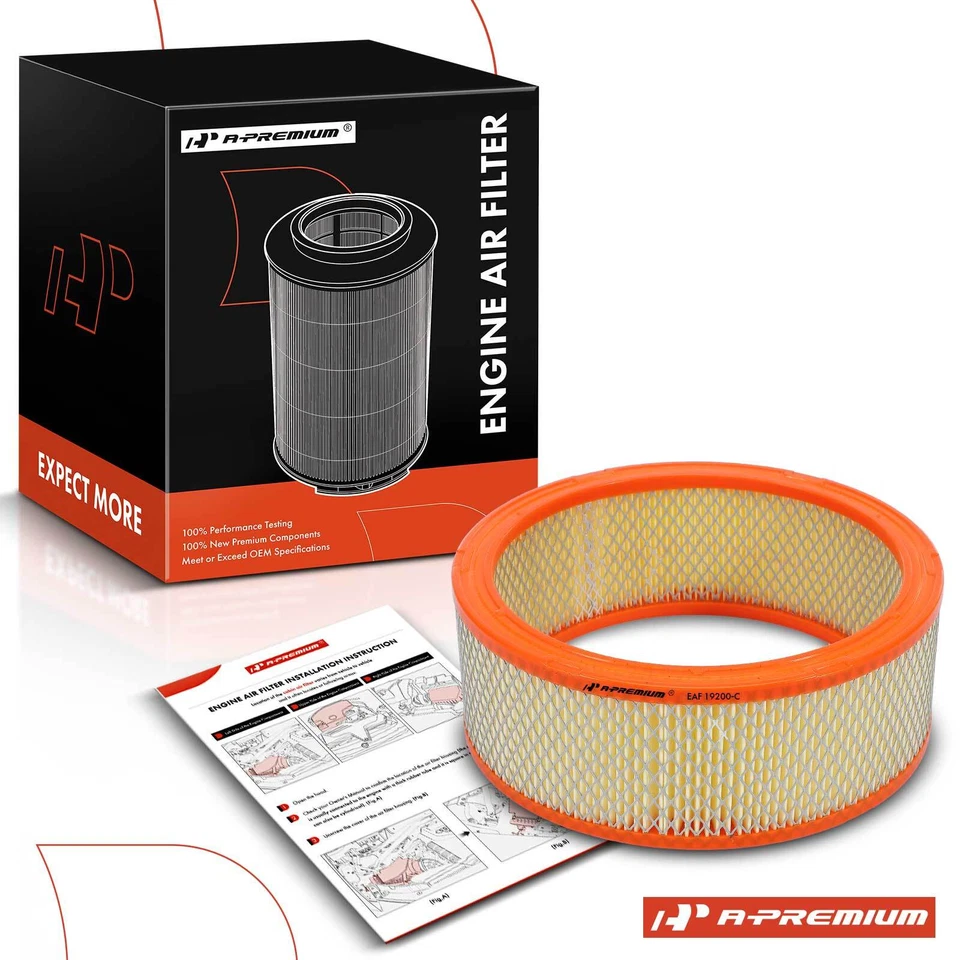 Filtro de aire del motor para Buick Century Chevry GMC Cadillac Checker Oldsmobile Jeep Foto 1 de 4