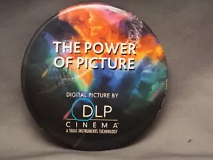 The Power Of Picture DLP Cinema Movie Promo Button Pin - Picture 1 of 1