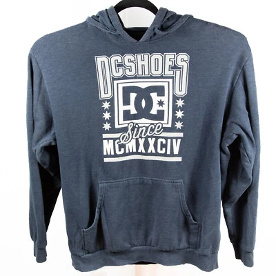 DC Shoes Pullover Hoodie Blue Gray Men's - Size XL  - Image 1 of 3