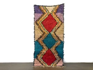 Shaggy Vintage Rug Living Room Outdoor Rug Traditionnel Oriental Entryway 3x6 ft - Picture 1 of 12