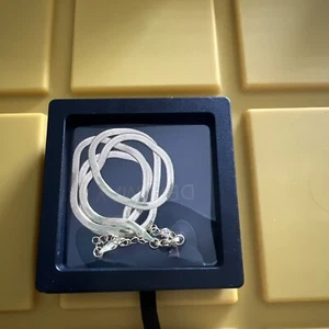 Collar DEARMAY de oro 14 K para mujer Collares de espina de arenque de oro delgado... - Imagen 1 de 4