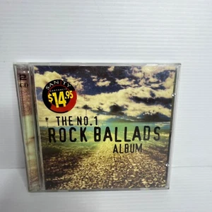 The No. 1 Rock Ballads Album 2CD Bon Jovi Inxs Def Leppard Aerosmith VGC - Picture 1 of 3