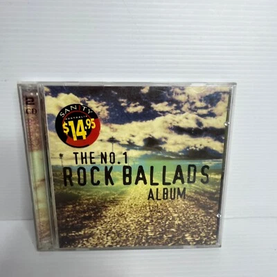 The No. 1 Rock Ballads Album 2CD Bon Jovi  Inxs Def Leppard Aerosmith VGC - Image 1 of 3