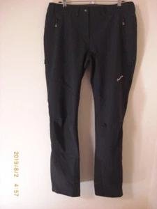 Pantaloni Montane Trek neri cielo montagna tecnici meteo slim gamba reg UK 14 L - Foto 1 di 10