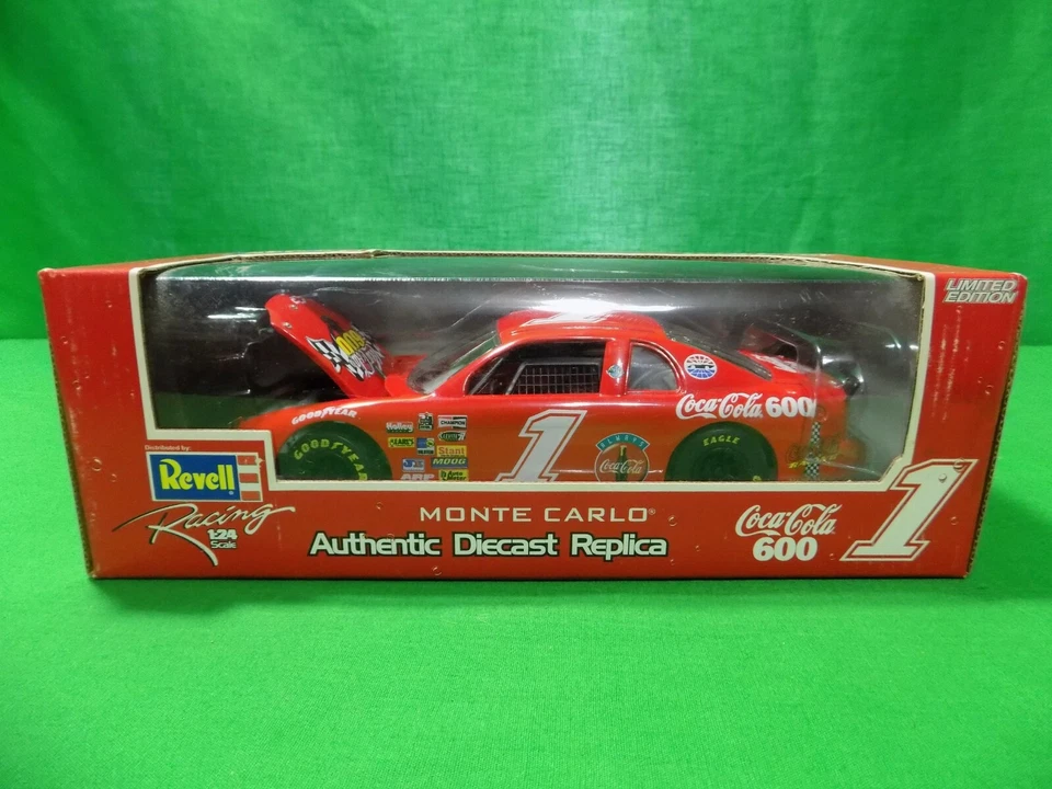 1997 Revell 1/24 NASCAR Diecast Coca Cola 600 #1 Monte Carlo