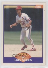 1989 Score Luis Alicea #231