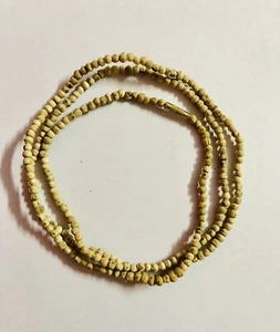 Double line TULSI TULASI VAISHNAV ISKCON Mala Kanthi 34 inch Yoga FREE SHIP - Picture 1 of 4