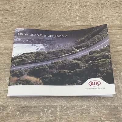 NEW BLANK 2017+ Kia SERVICE LOG BOOK BOOKLET - Image 1 of 4