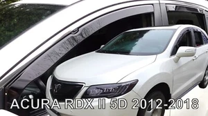 PROTECTORES DE LLUVIA EN CANAL PARA ACURA RDX 2013-2018 (JUEGO DE 4 PIEZAS) - Imagen 1 de 2