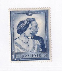 GB VF-MH KGV1 1948 BODA PLATA - Imagen 1 de 1