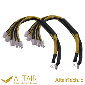 AltairTech.io APW7/APW3/APW3++ PSU Cables with 6 pin PCIe Connectors, fast ship - Picture 1 of 5