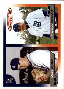 2005 Topps Total #669 M.Ginter/F.German